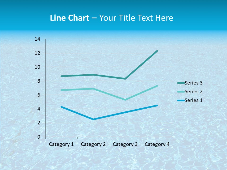 Refreshing Swimming Pool Swim PowerPoint Template