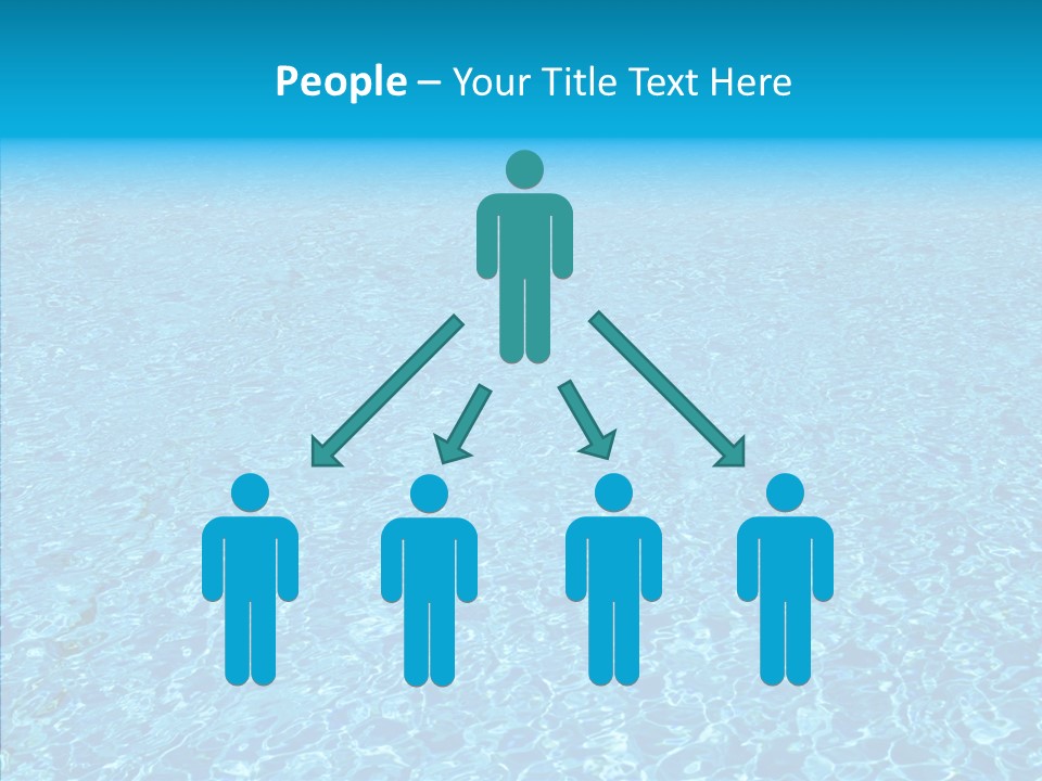 Refreshing Swimming Pool Swim PowerPoint Template