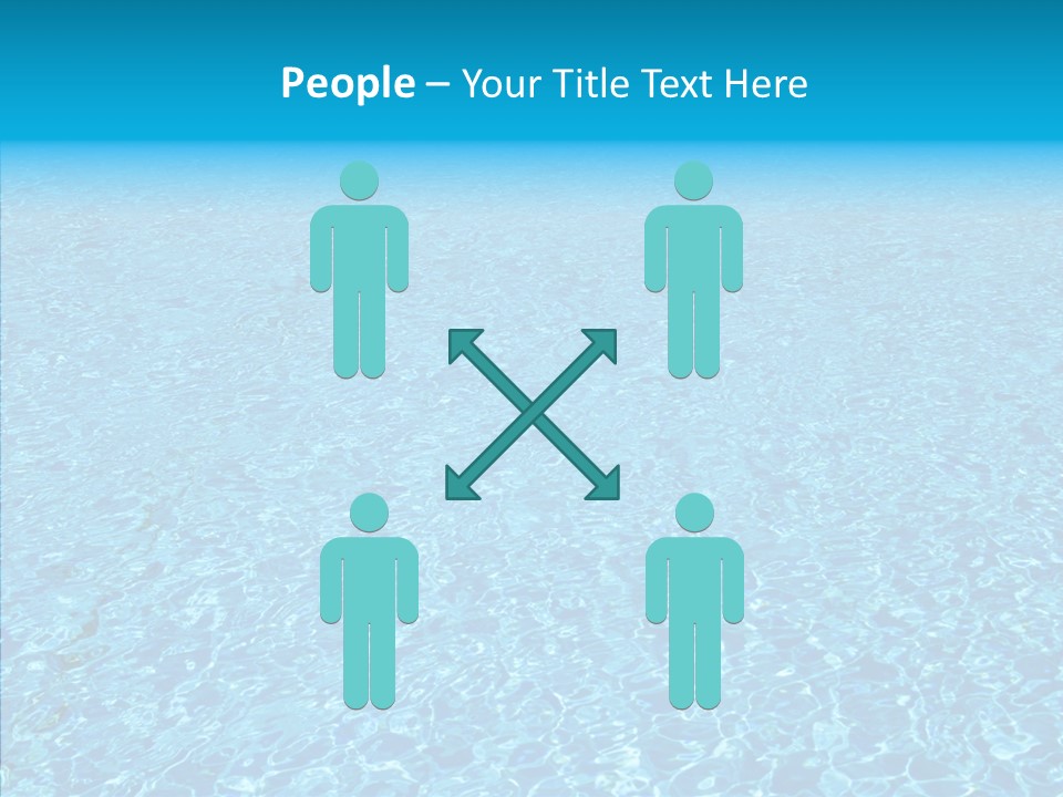 Refreshing Swimming Pool Swim PowerPoint Template