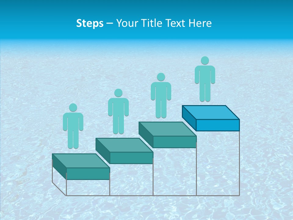 Refreshing Swimming Pool Swim PowerPoint Template