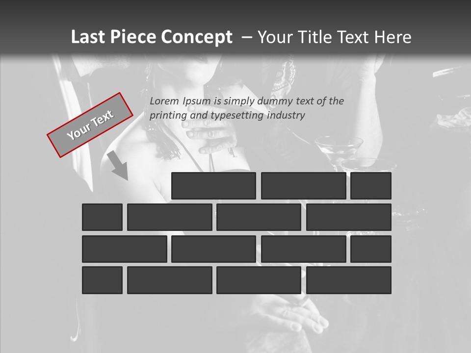 Table Conference Room PowerPoint Template