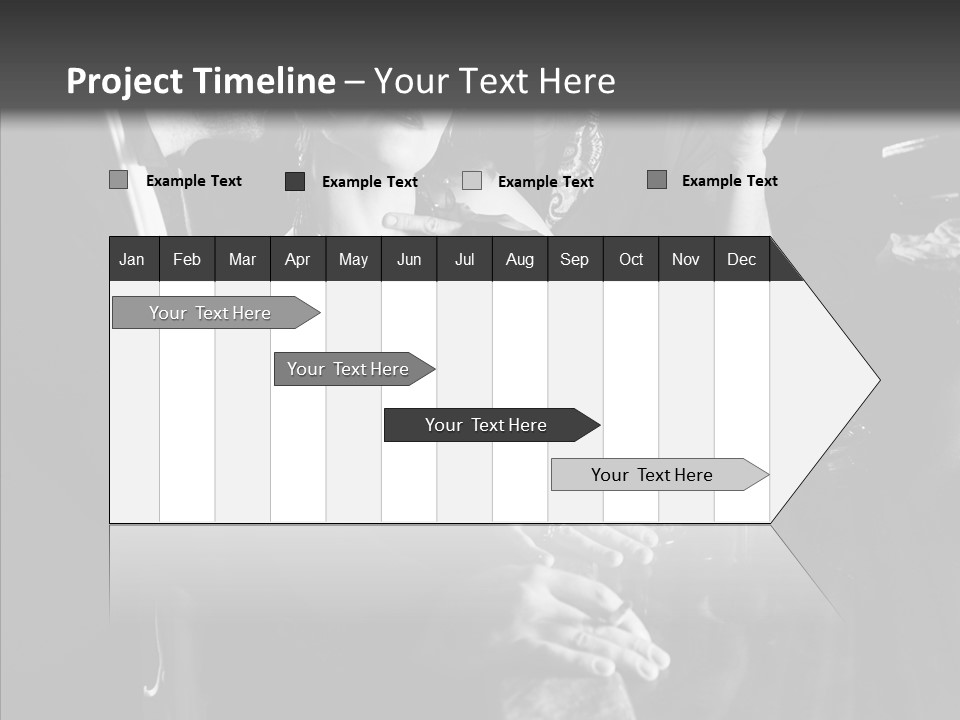 Table Conference Room PowerPoint Template