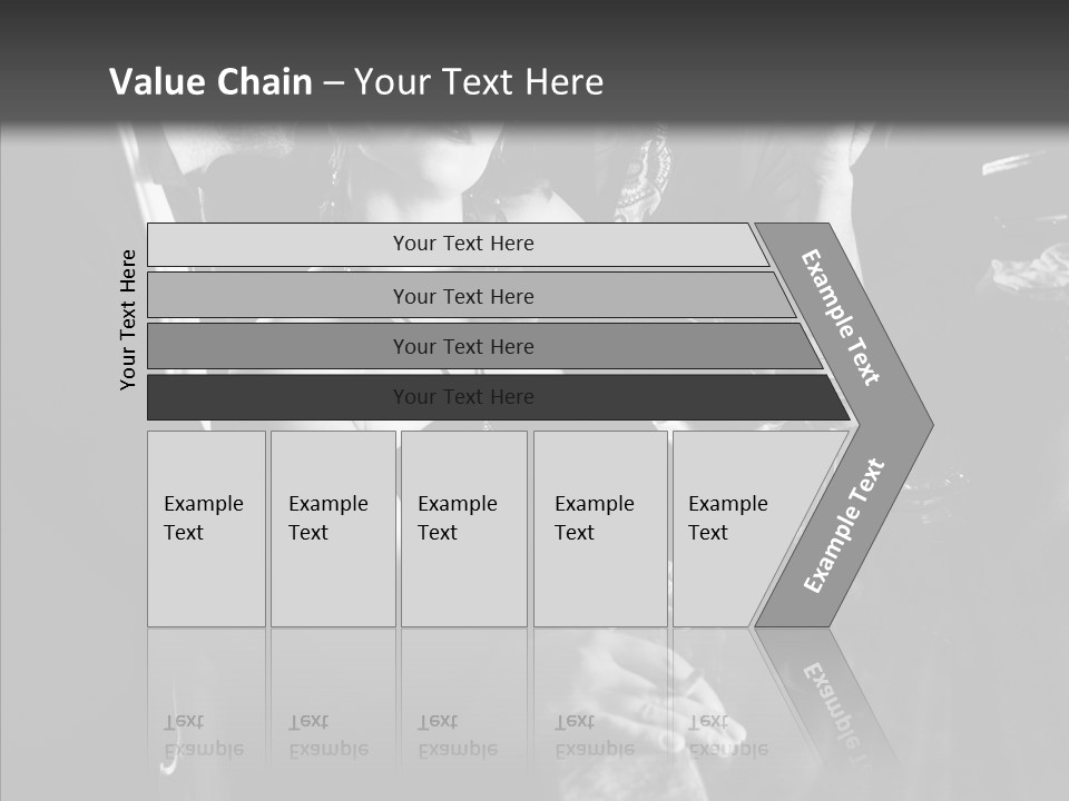 Table Conference Room PowerPoint Template
