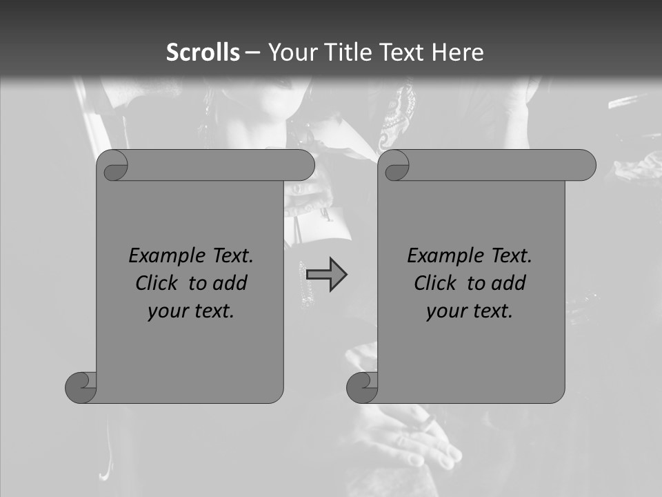 Table Conference Room PowerPoint Template