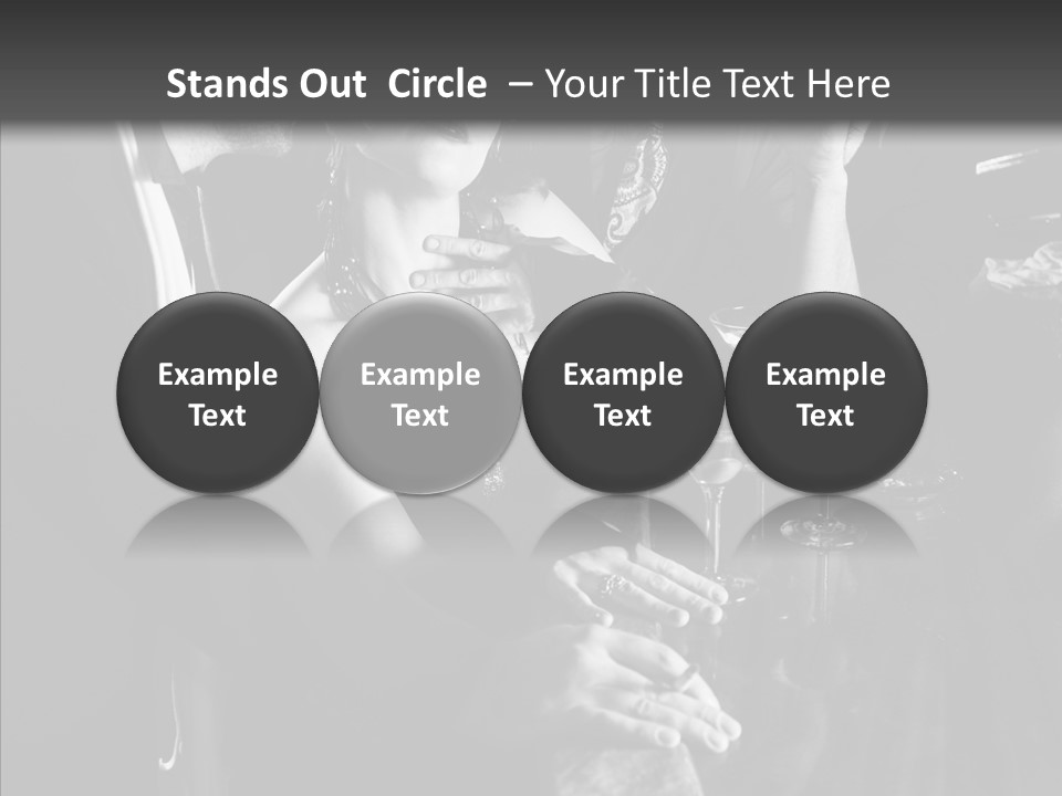 Table Conference Room PowerPoint Template