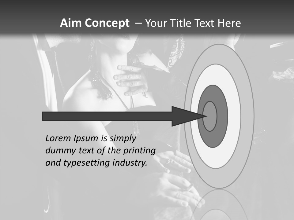 Table Conference Room PowerPoint Template