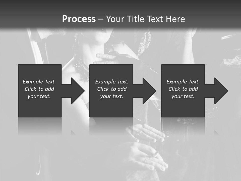 Table Conference Room PowerPoint Template