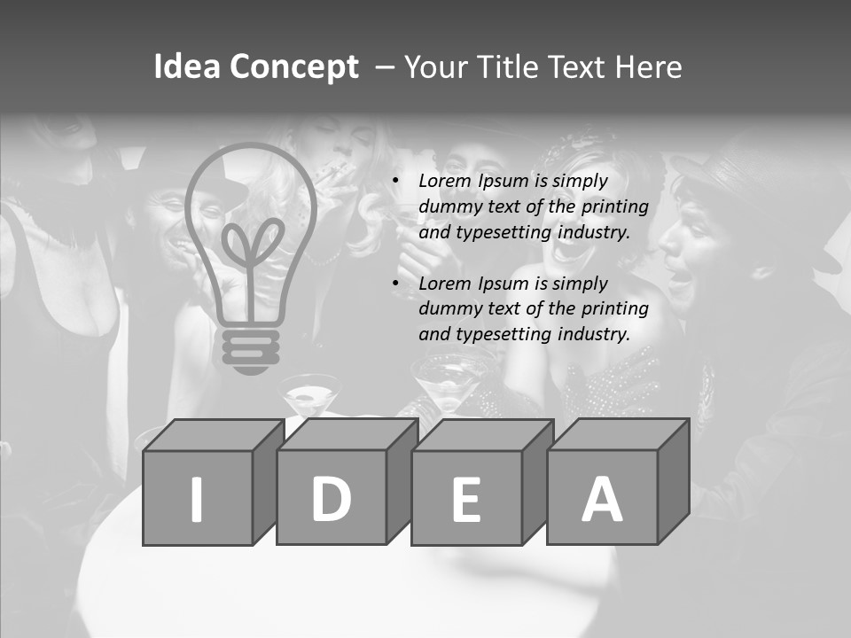 Outfit Grass Summer PowerPoint Template