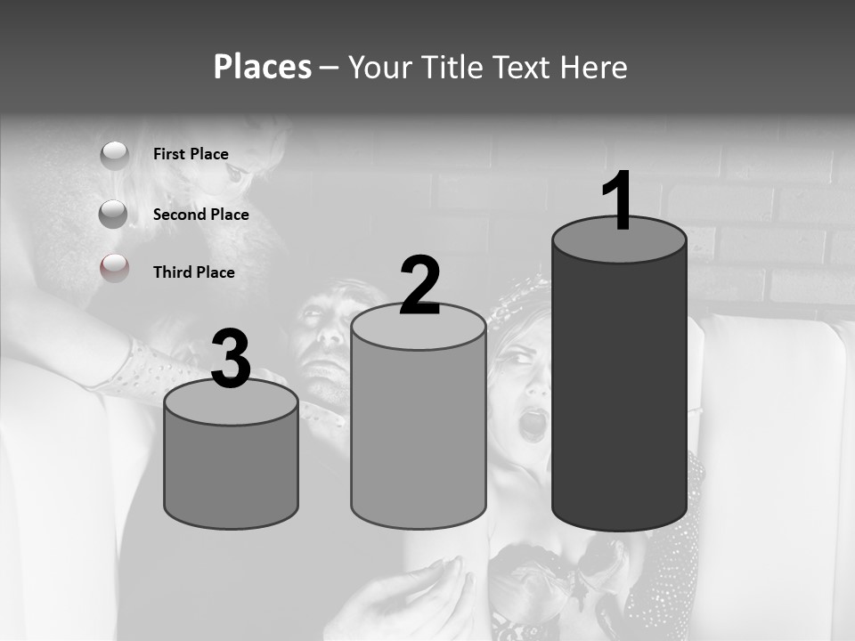 Drawing Flower Flourishes PowerPoint Template