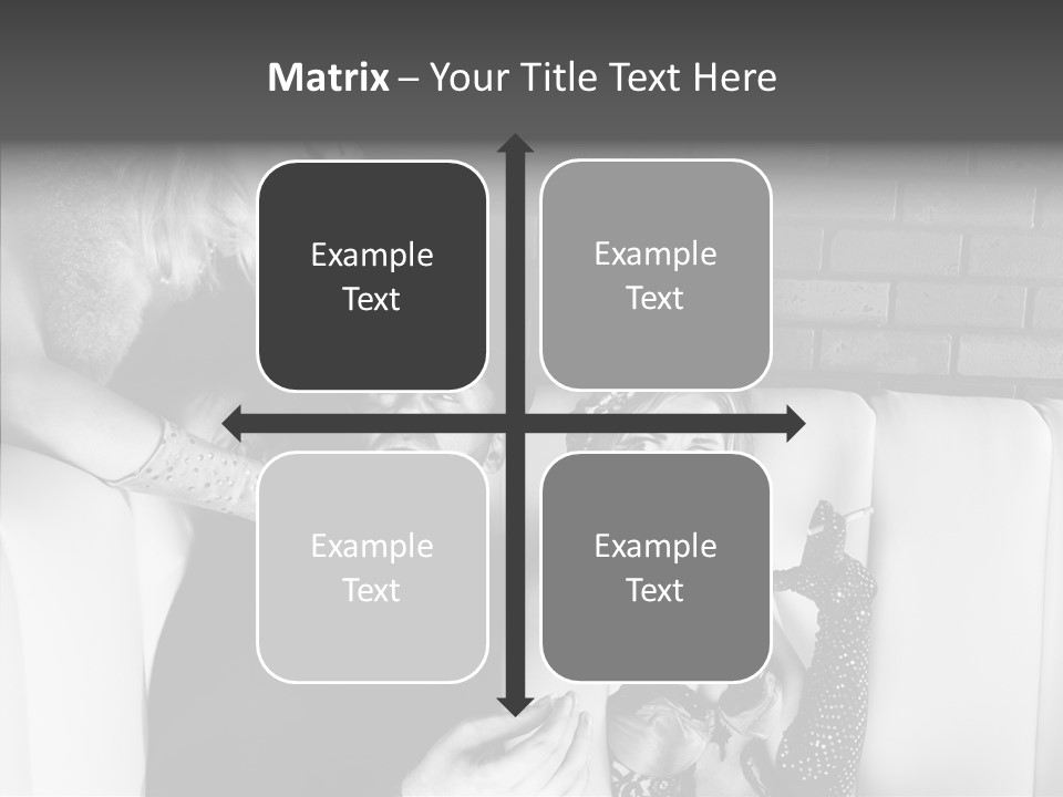 Drawing Flower Flourishes PowerPoint Template