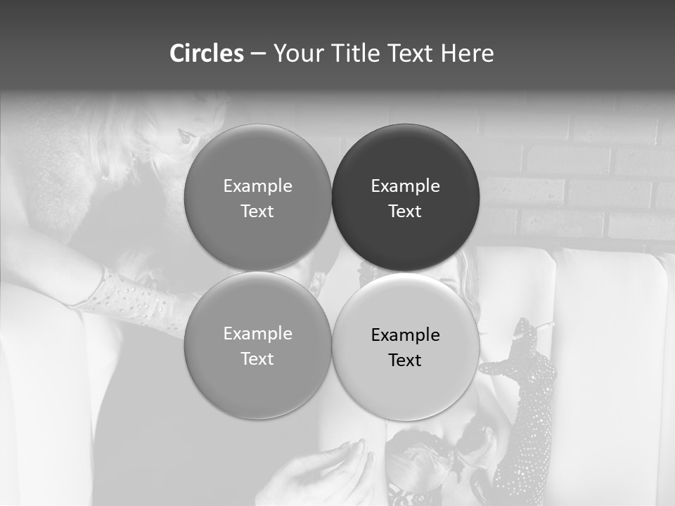 Drawing Flower Flourishes PowerPoint Template