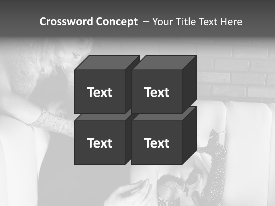 Drawing Flower Flourishes PowerPoint Template