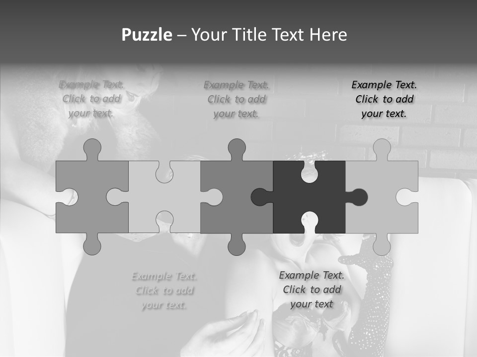 Drawing Flower Flourishes PowerPoint Template