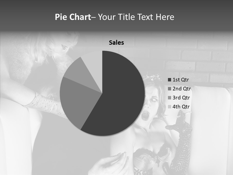 Drawing Flower Flourishes PowerPoint Template