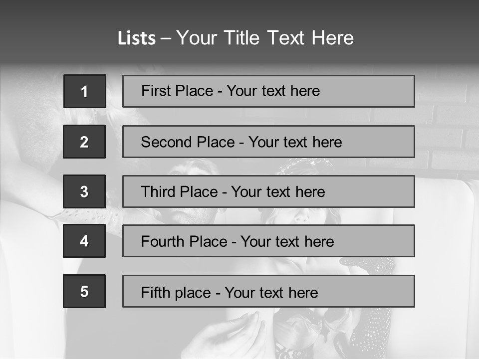 Drawing Flower Flourishes PowerPoint Template