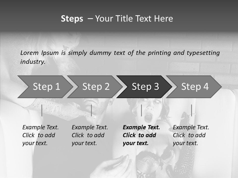 Drawing Flower Flourishes PowerPoint Template