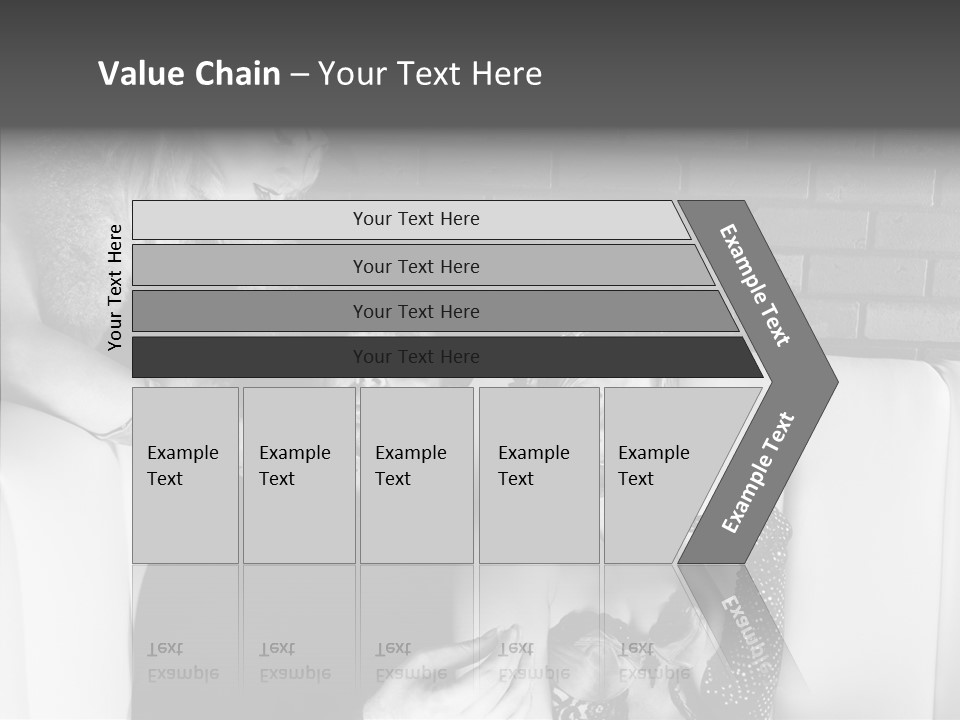 Drawing Flower Flourishes PowerPoint Template