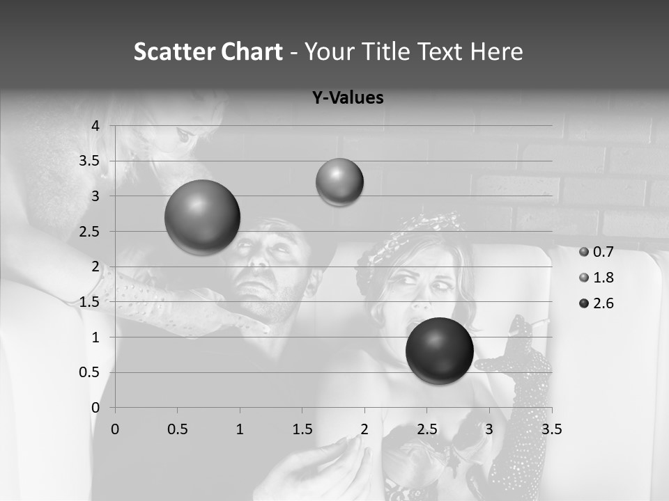 Drawing Flower Flourishes PowerPoint Template