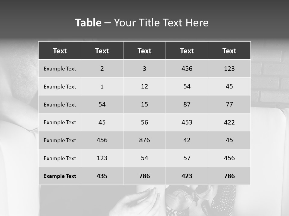 Drawing Flower Flourishes PowerPoint Template
