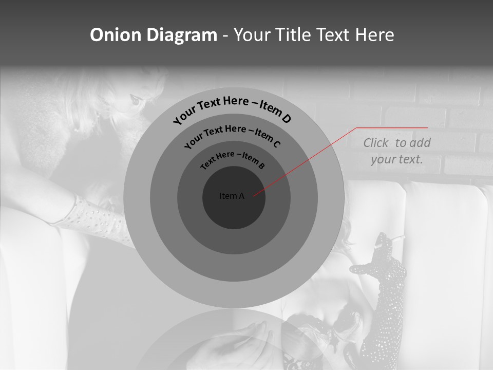 Drawing Flower Flourishes PowerPoint Template