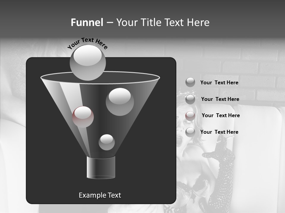 Drawing Flower Flourishes PowerPoint Template