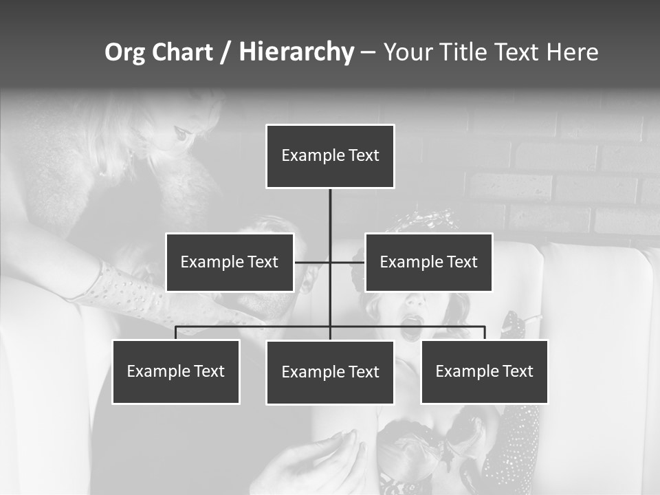 Drawing Flower Flourishes PowerPoint Template