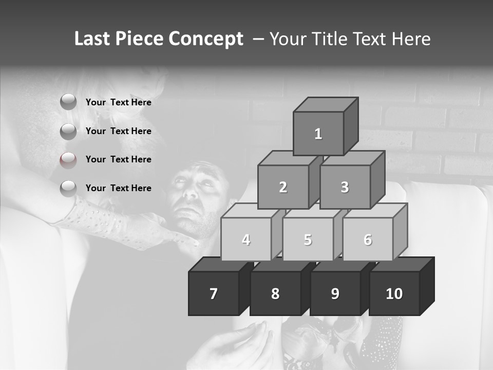 Drawing Flower Flourishes PowerPoint Template