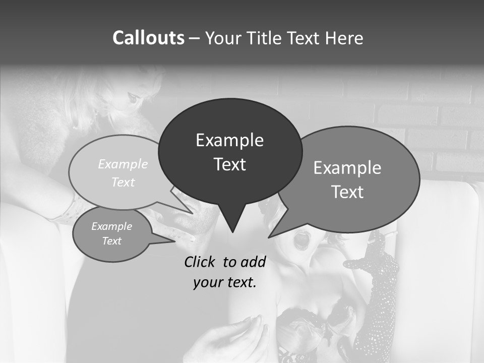 Drawing Flower Flourishes PowerPoint Template