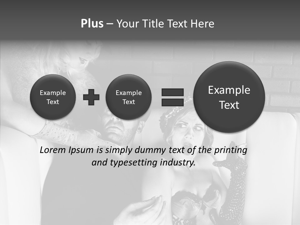 Drawing Flower Flourishes PowerPoint Template