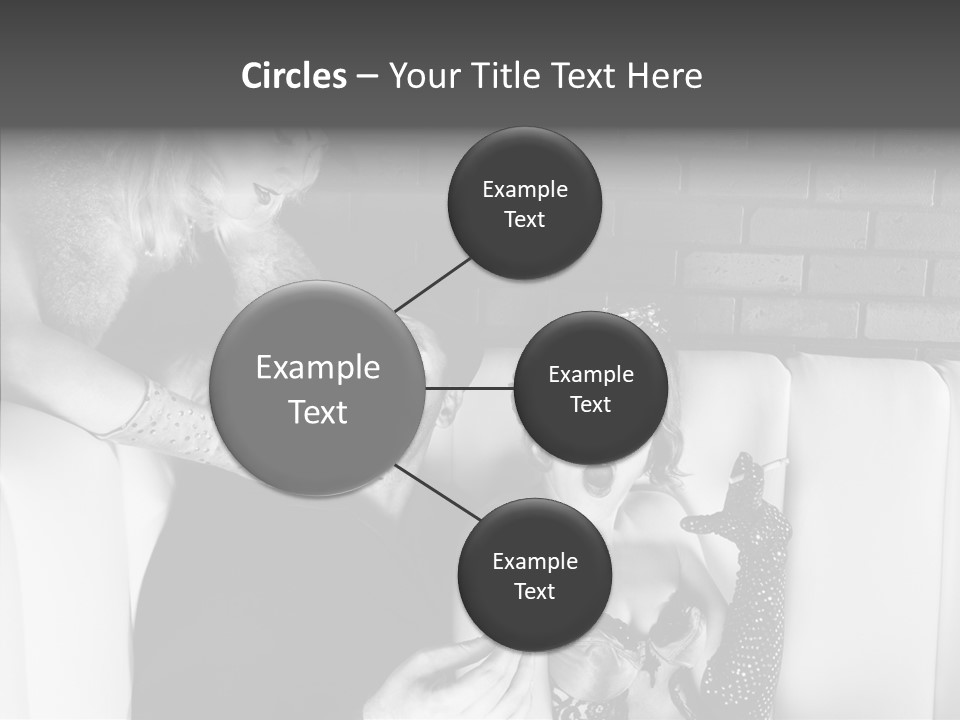 Drawing Flower Flourishes PowerPoint Template