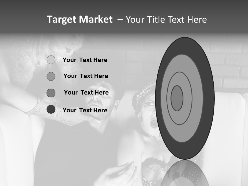 Drawing Flower Flourishes PowerPoint Template