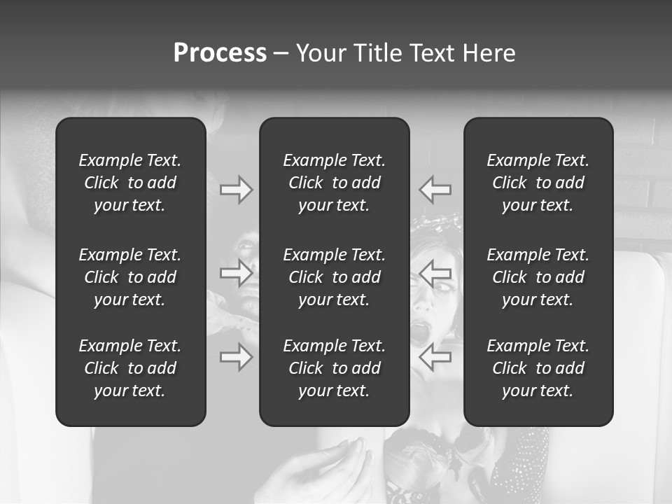 Drawing Flower Flourishes PowerPoint Template