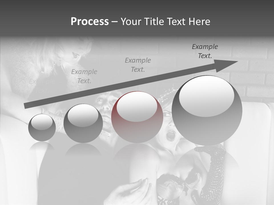 Drawing Flower Flourishes PowerPoint Template