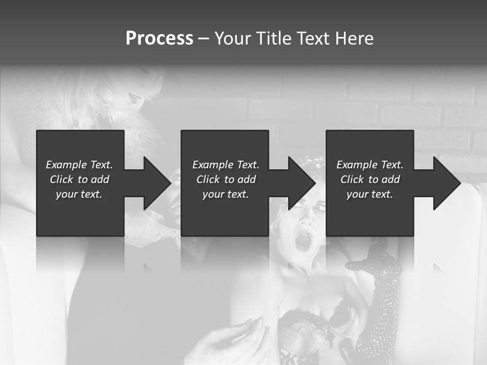 Drawing Flower Flourishes PowerPoint Template