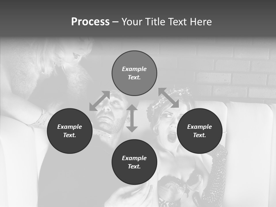 Drawing Flower Flourishes PowerPoint Template