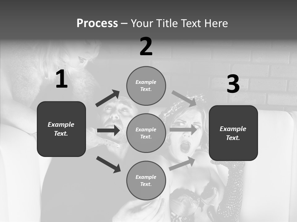 Drawing Flower Flourishes PowerPoint Template