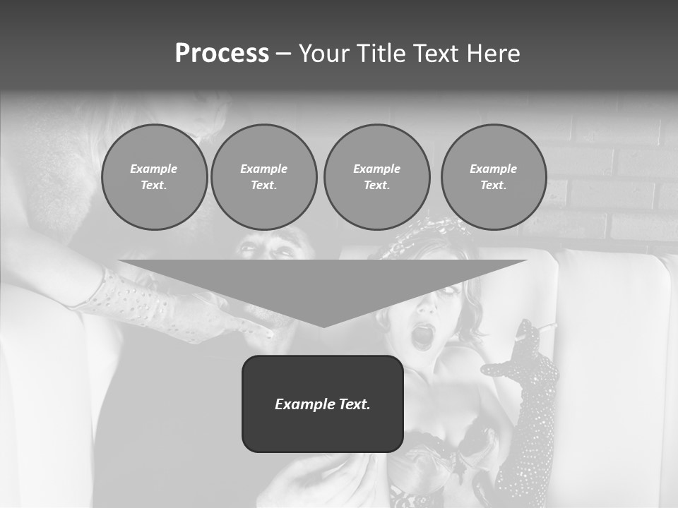 Drawing Flower Flourishes PowerPoint Template