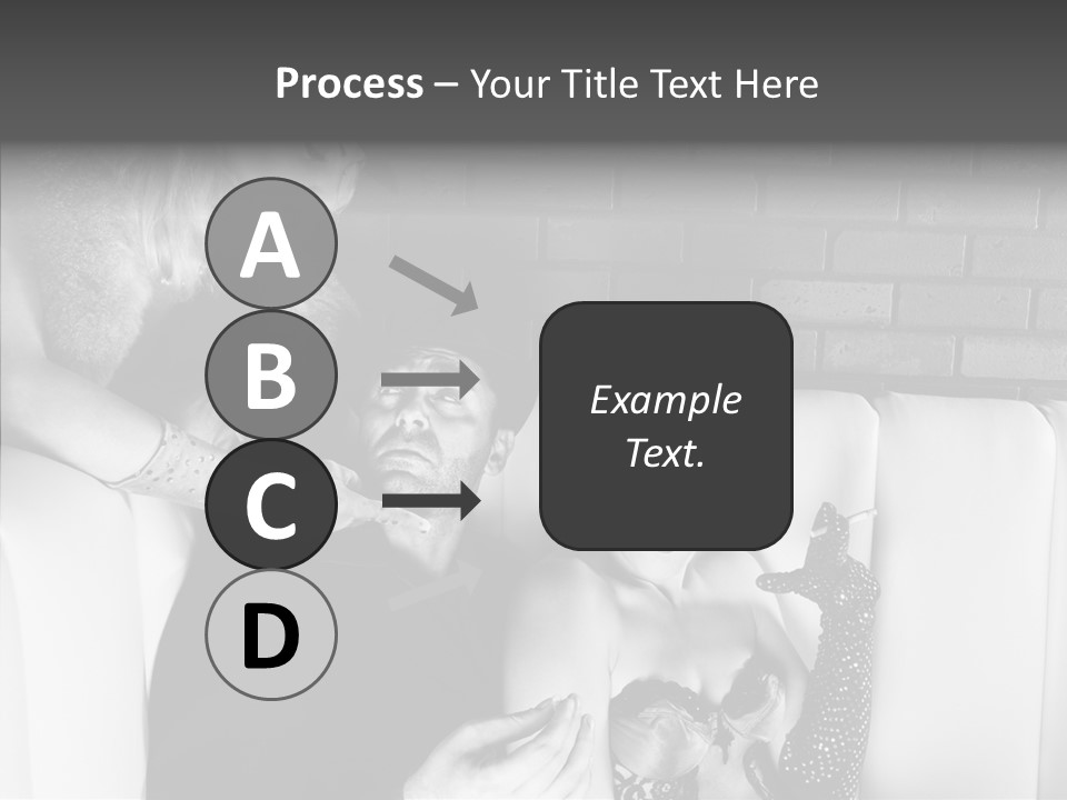 Drawing Flower Flourishes PowerPoint Template