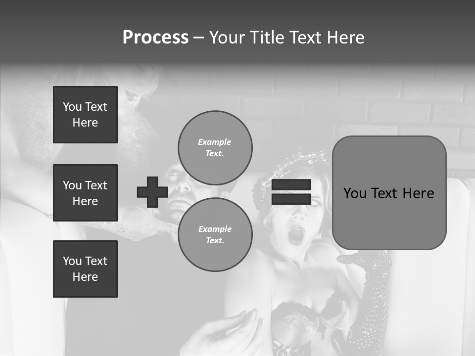 Drawing Flower Flourishes PowerPoint Template