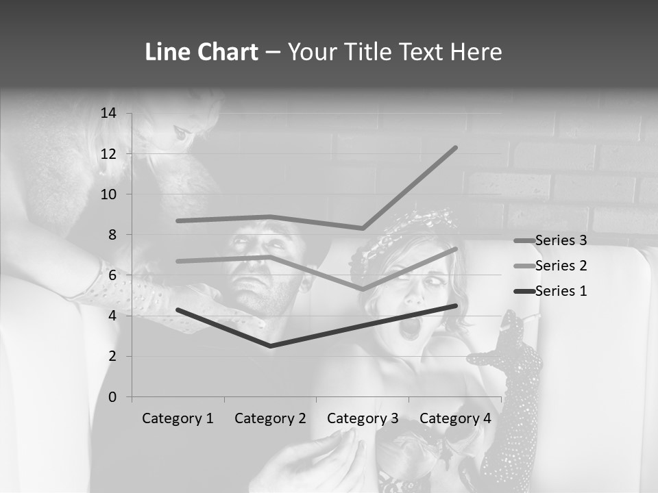 Drawing Flower Flourishes PowerPoint Template