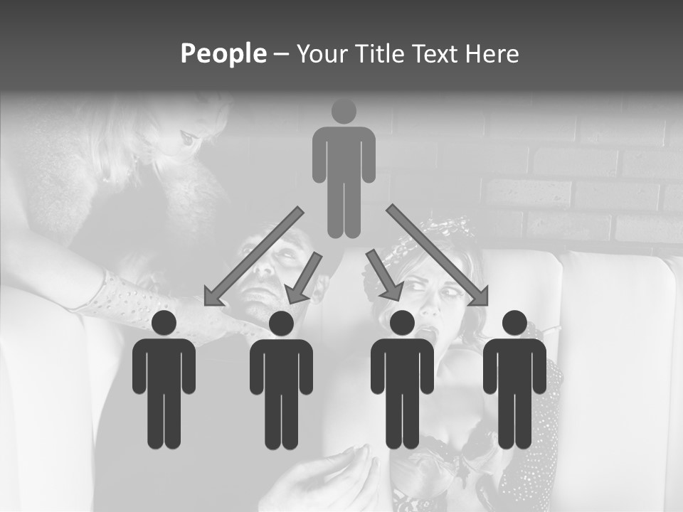 Drawing Flower Flourishes PowerPoint Template