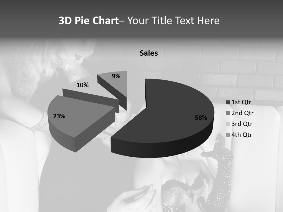 Drawing Flower Flourishes PowerPoint Template