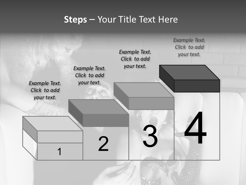 Drawing Flower Flourishes PowerPoint Template