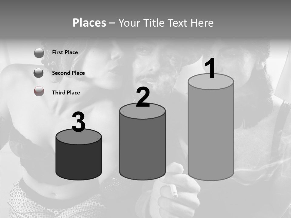 Space Copy Wooden PowerPoint Template