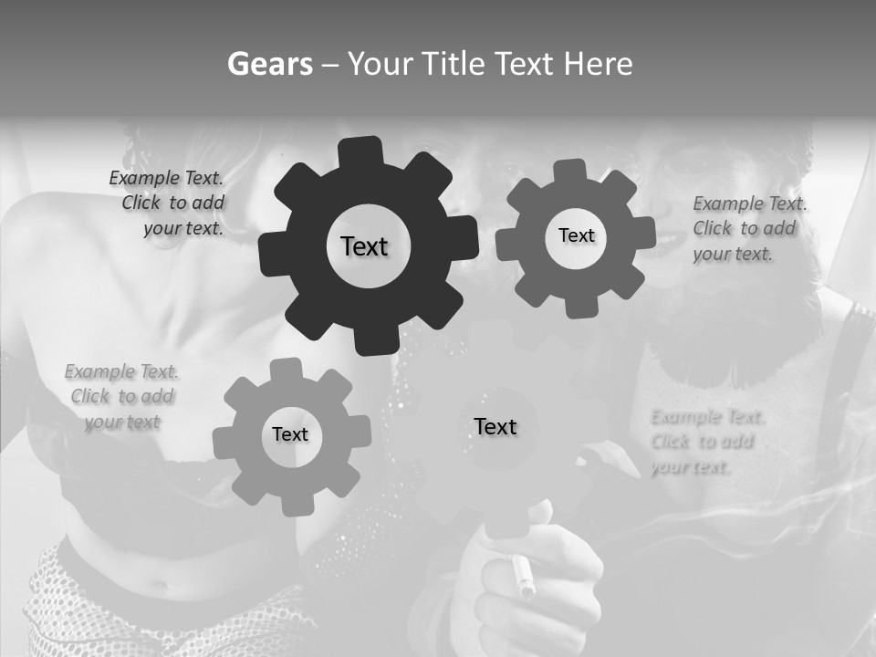 Space Copy Wooden PowerPoint Template