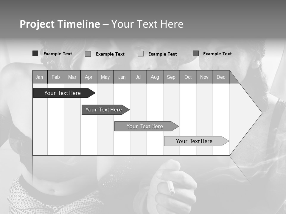 Space Copy Wooden PowerPoint Template