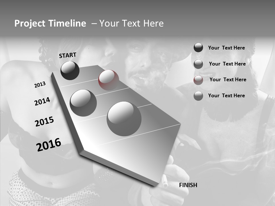 Space Copy Wooden PowerPoint Template