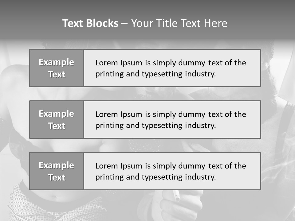 Space Copy Wooden PowerPoint Template