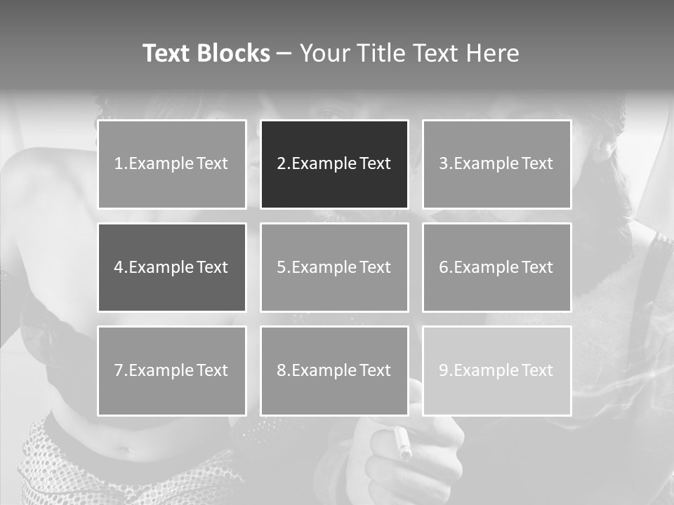 Space Copy Wooden PowerPoint Template