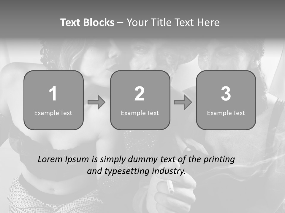 Space Copy Wooden PowerPoint Template